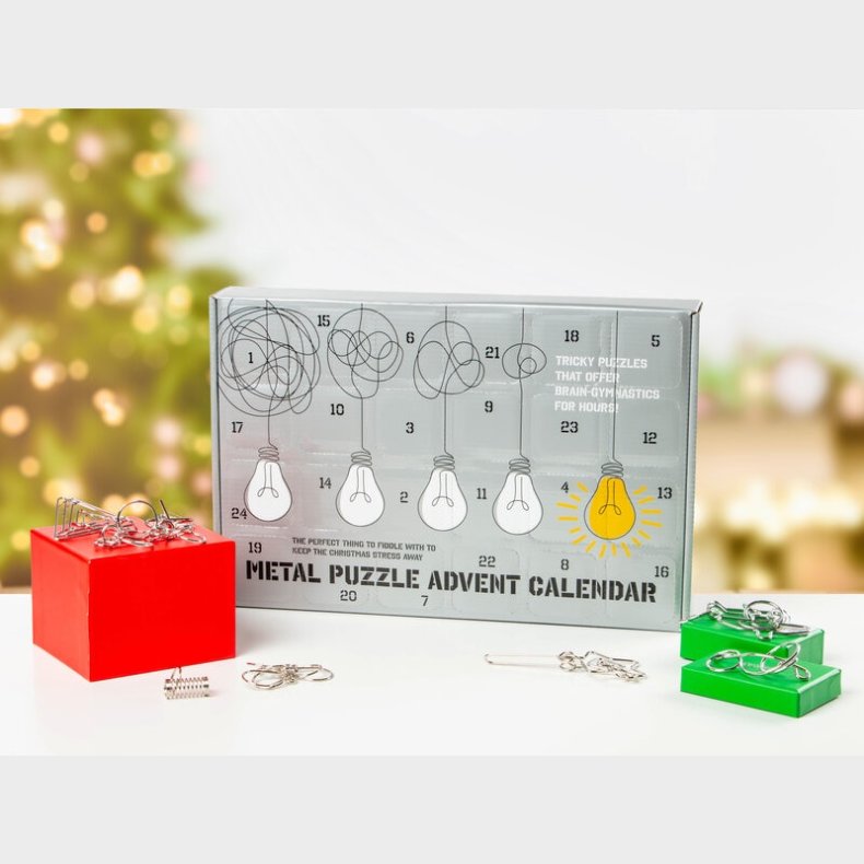 Metalpuslespil Julekalender 2025