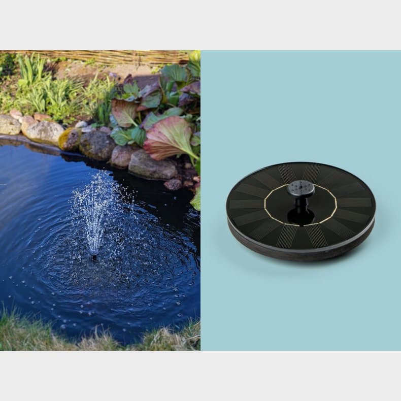 Solcellespringvand - Spralla