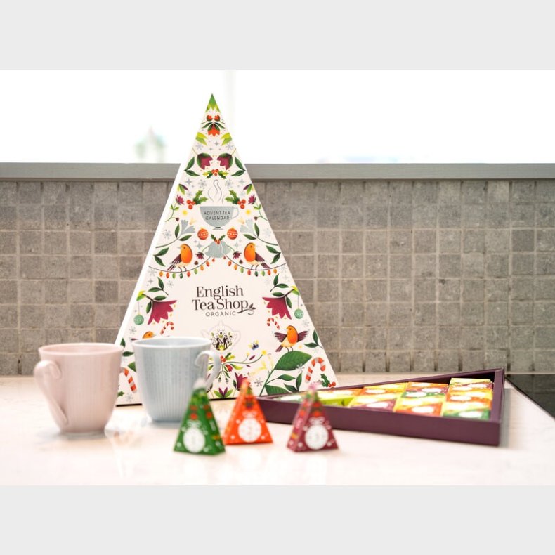 English Tea Shop Triangle Tejulekalender
