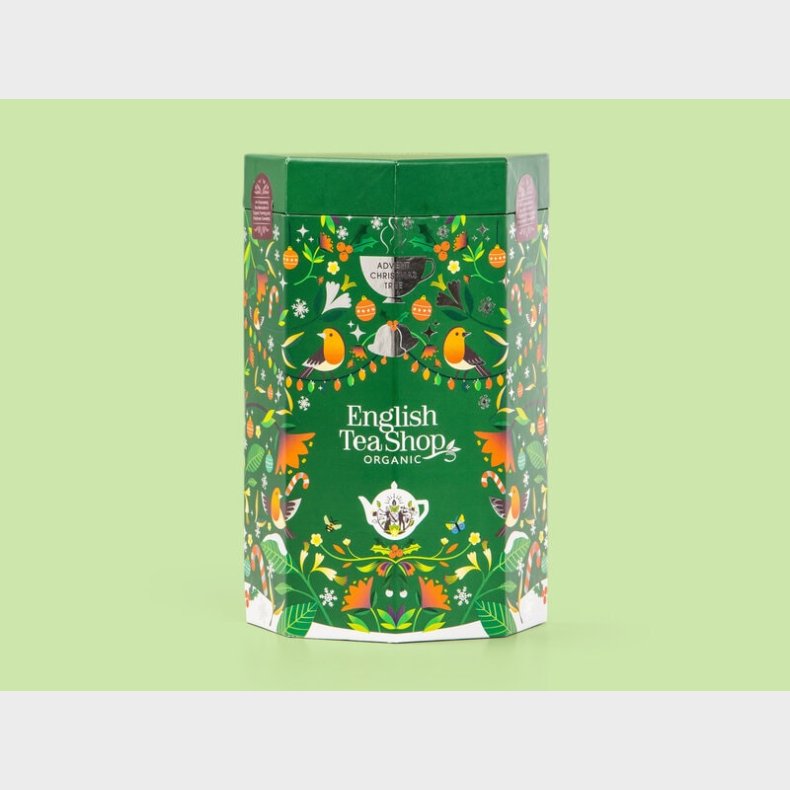 English Tea Shop Christmas Tree Tejulekalender