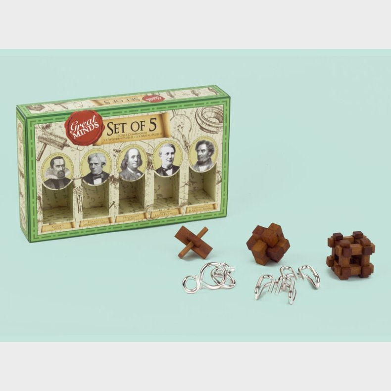 Great Minds Finurlige Puslespil - Videnskabsmnd