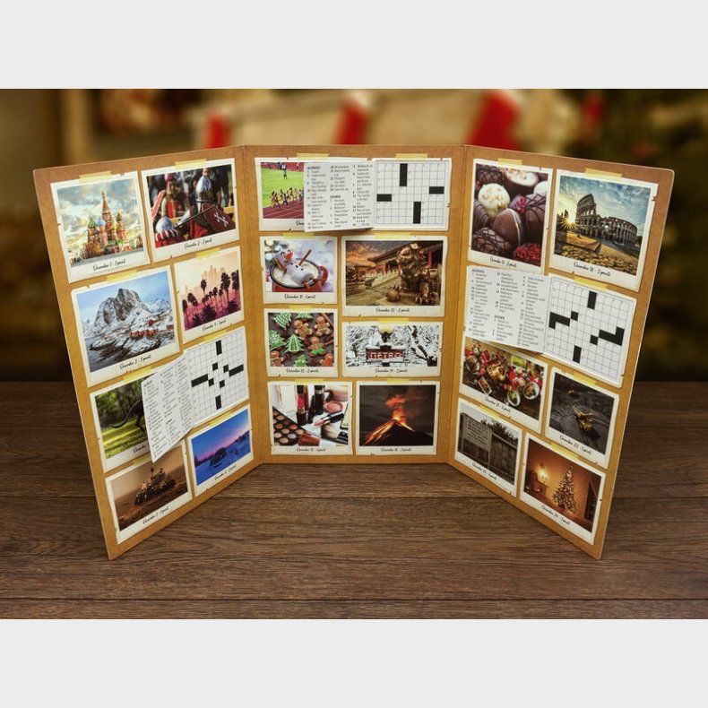 Julekalender til Kryds-og-tvrs Elskere (Engelsk)