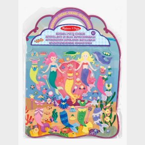 Melissa &  Doug Klisterm�rkebog Havfruer 65 Stk.