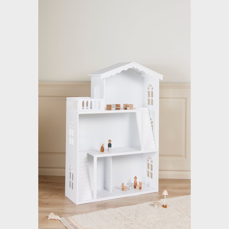 Alice &  Fox Dukkehus, Hvid