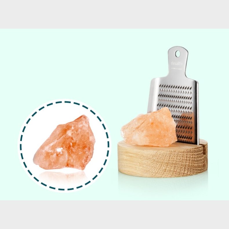 Rivsalt - Lille Saltsten med Rivejern