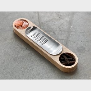Rivsalt - Salt & Peber med Rivejern