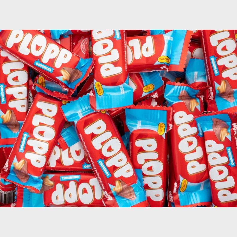 Plopp Bland-selv slik i kasser 2 kg