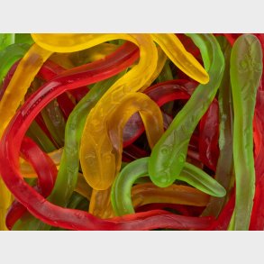 Hugorme Frugt Bland-selv slik i kasser 2 kg