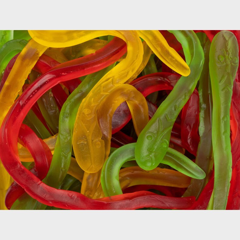 Hugorme Frugt Bland-selv slik i kasser 2 kg