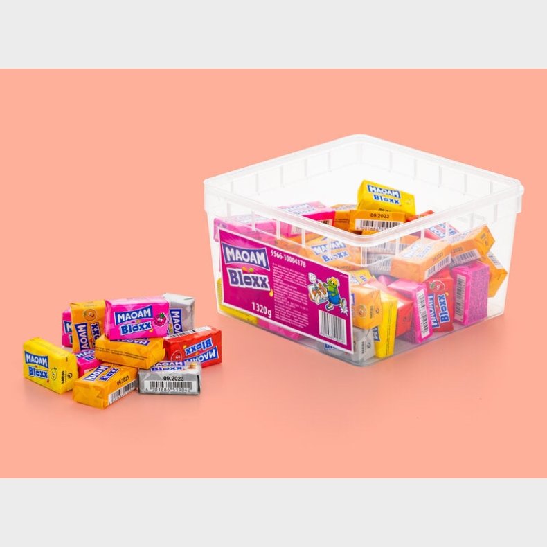 Maoam Bloxx Bland-selv slik i kasser 1,3 kg