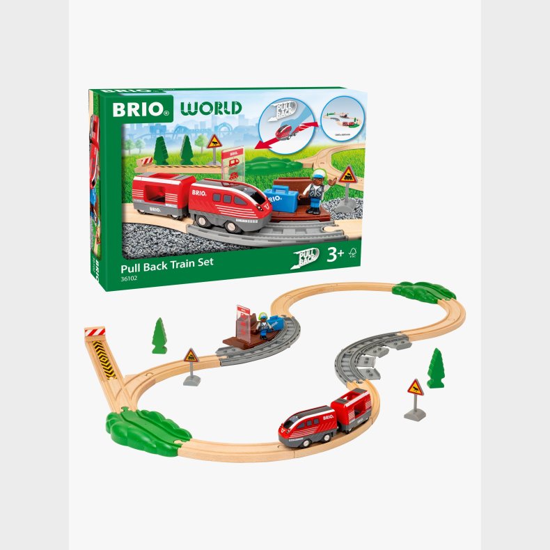 BRIO World 36102 Togbane Pull Back