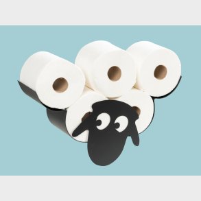 Toiletrulleholder - Liggende fr