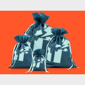 Gr�nbl� Gaveposer 3-pak