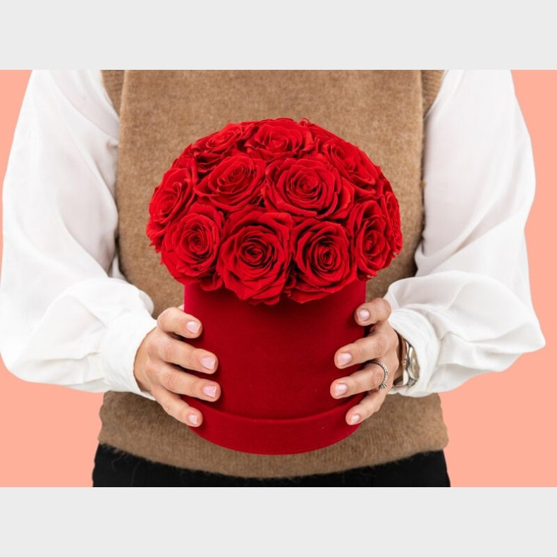 Buket med Evighedsroser