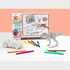 3D-figurer til at farvelgge - Spralla