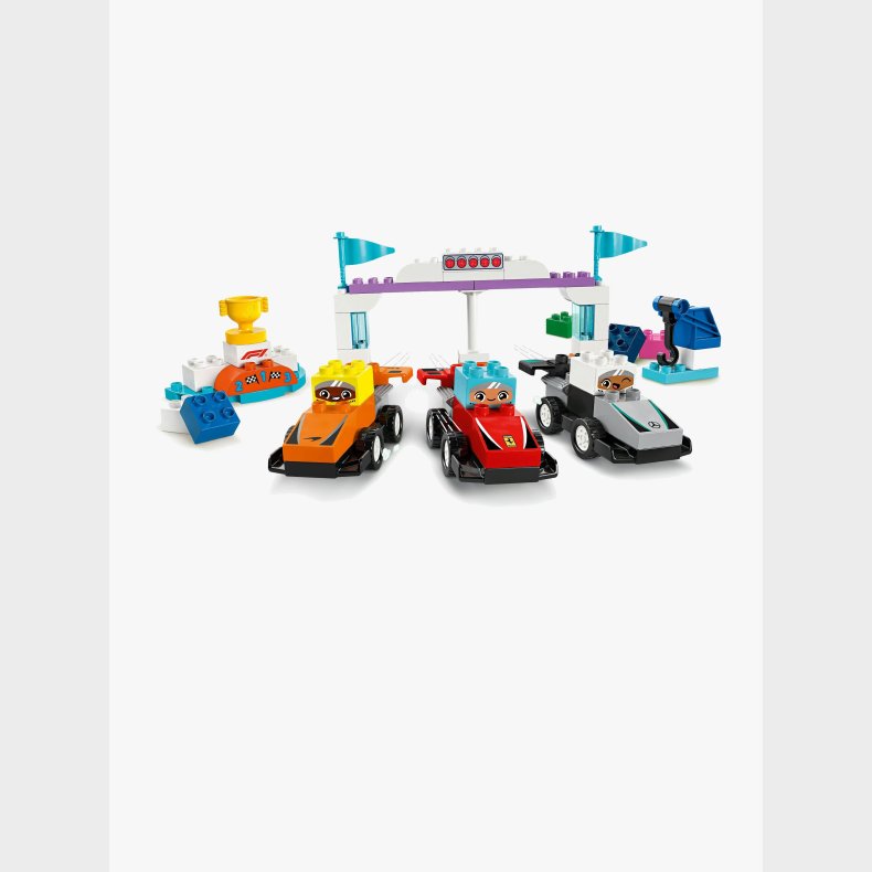 LEGO DUPLO Town 10445 F1-teams med racerbiler og k�rere