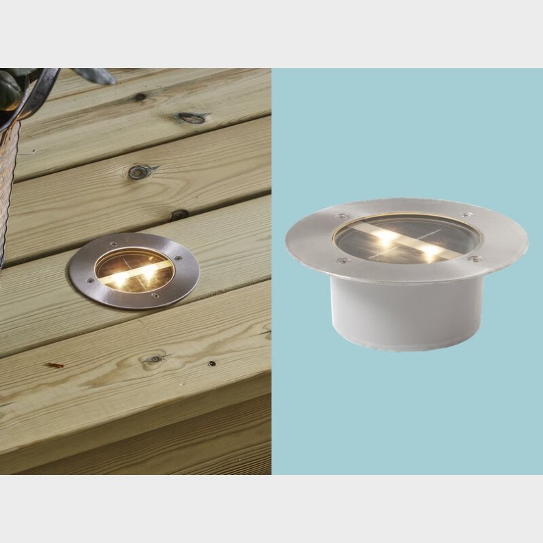 Solcelledrevet Spotlight - Decklight