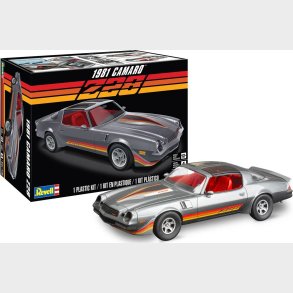 Revell - 1981 Camaro Z28 Bil Byggest - 1:25 - Level 4 - 14526