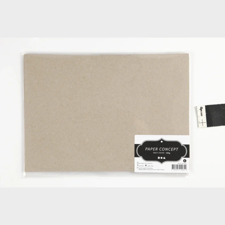 Karduspapir A4 135 g grbrun 20ark
