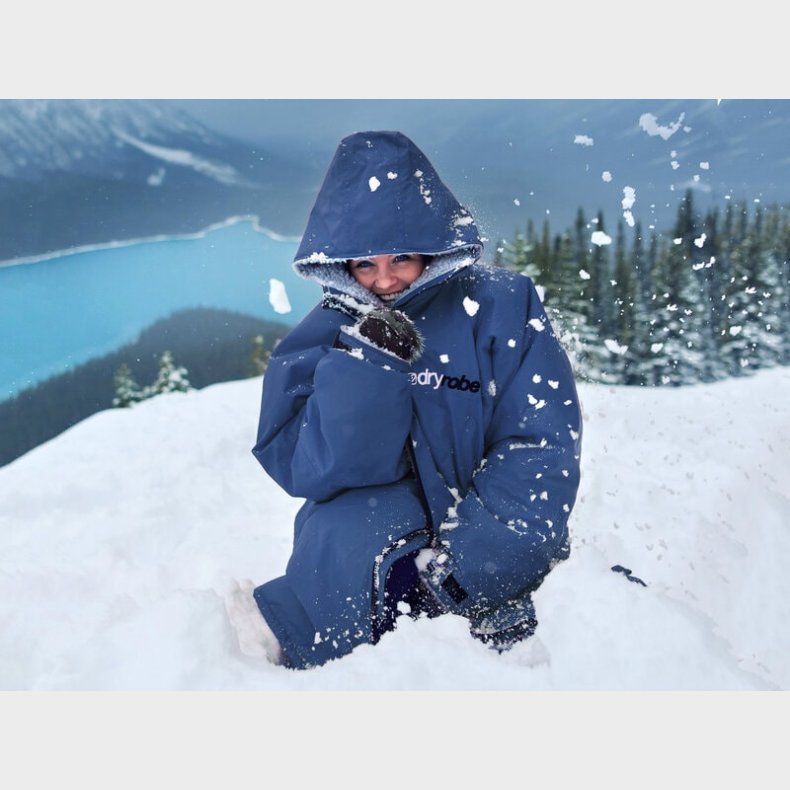 Dryrobe Longsleeve Omkldningskbe - Bl