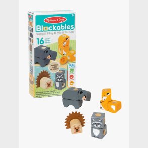 Melissa &  Doug Blockables Bygges�t Skovens Dyr 16 Dele