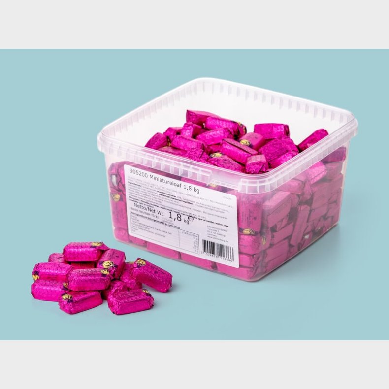 Anthon Berg Mini Marcipanbrd Bland-selv-slik i kasser 1,8 kg