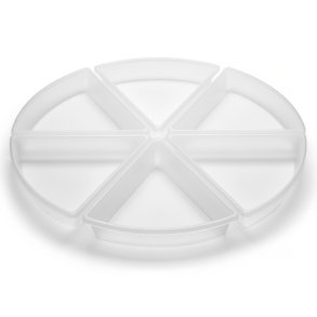 tickit | Sorteringsbakker - Transparente, 6 stk