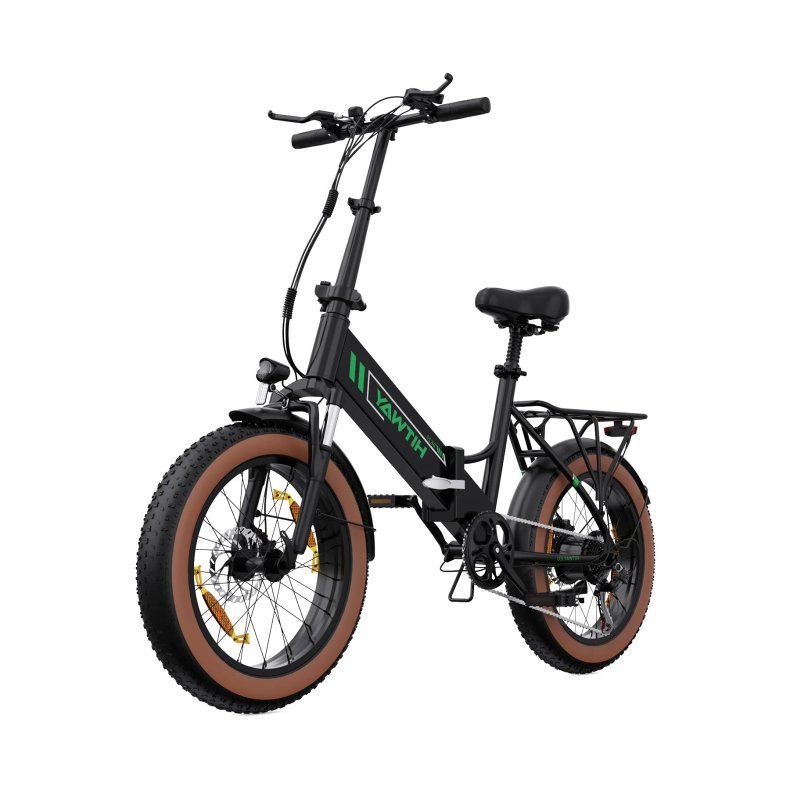 BK20 Elcykel (25 km/t) - Sort