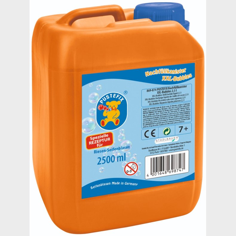 Pustefix | Sbebobler XXL refill - 2.500 ml
