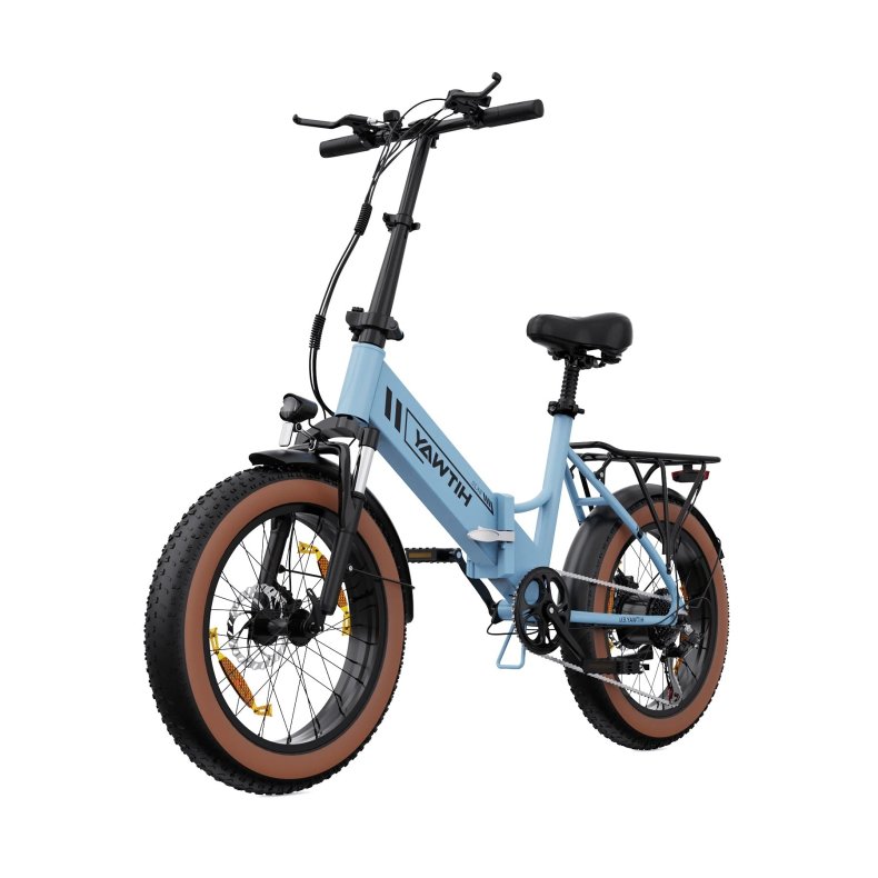 BK20 Elcykel (25 km/t) - Lysebl