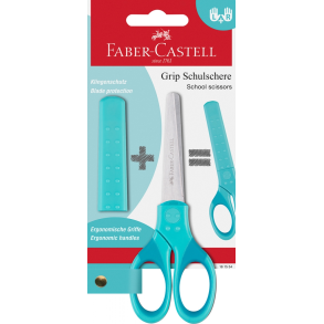 Faber Castell | Brnesaks, til hjre og venstre hnd Turkis