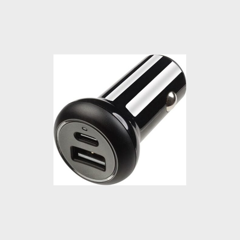 Usb Biloplader Med 2 Porte - Super Fast - Vivanco