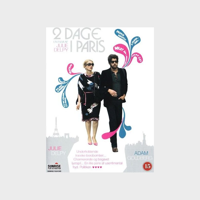2 Days In Paris / 2 Dage I Paris - DVD - Film