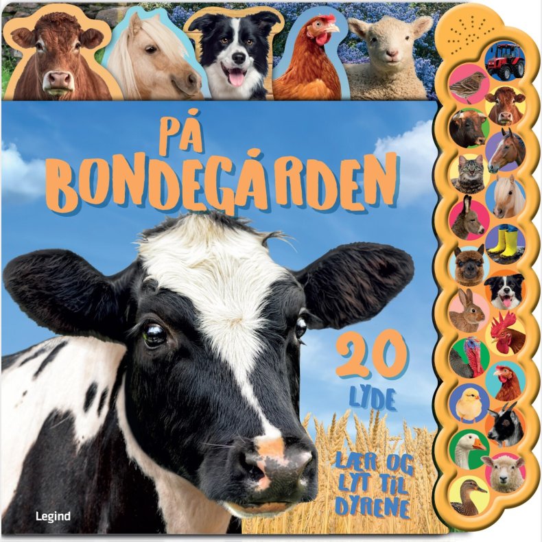 20-knaps Lydbog: Bondegrden - Bog