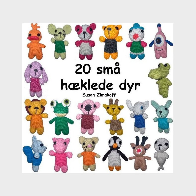 20 Sm Hklede Dyr - Susan Zimakoff - Bog