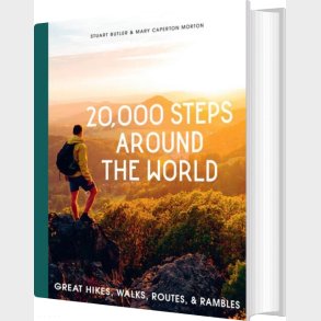 20,000 Steps Around The World - Stuart Butler - English Book