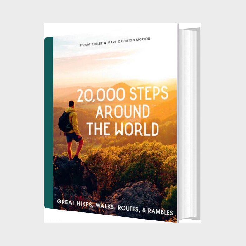 20,000 Steps Around The World - Stuart Butler - English Book