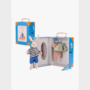 Moulin Roty Garderobetaske med Dukke Sylvain