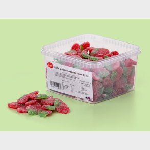 Sukrede Jordbr Bland-selv slik i kasser 2,2 kg