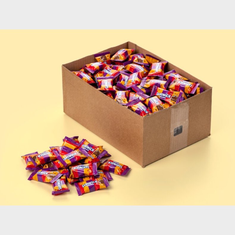 Sandwich Bites Bland-selv slik i kasser 2 kg