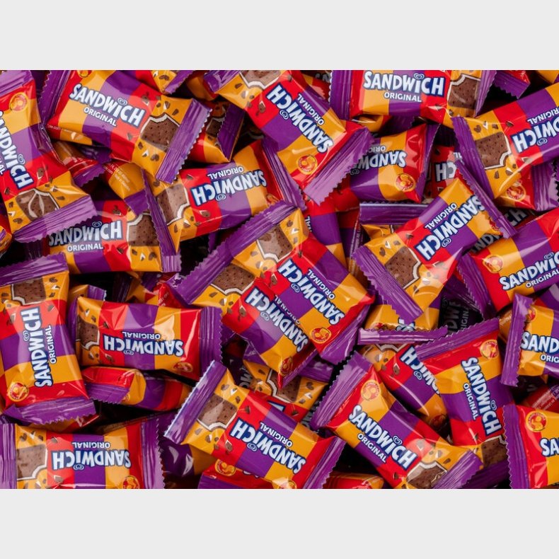 Sandwich Bites Bland-selv slik i kasser 2 kg