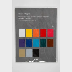 Glanspapir 24x32cm 80 g 50 ass ark