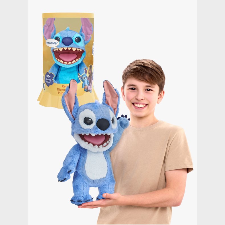 Disney Lilo &  Stitch Legetj Bamse Real FX Puppetronic