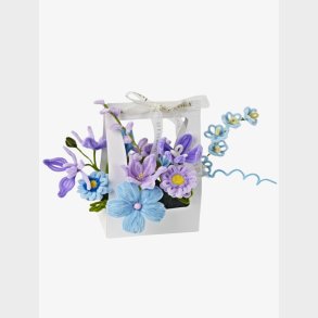 Fippla DIY-s�t Buket Blomster med Piberensere 32 Dele, Lilla