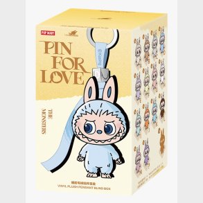 Pop Mart Labubu The Monsters Samlerfigur Pin for Love A-M Blandet Udvalg