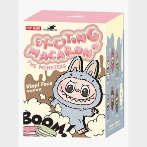 Pop Mart Labubu The Monsters Samlerfigur Exciting Macaron Blandet Udvalg