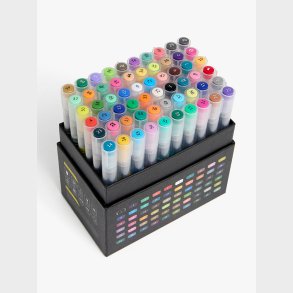 Fippla Akryltusser 60-pak