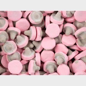 Hindbr & Lakrids Svampe Bland-selv slik i kasser 1 kg