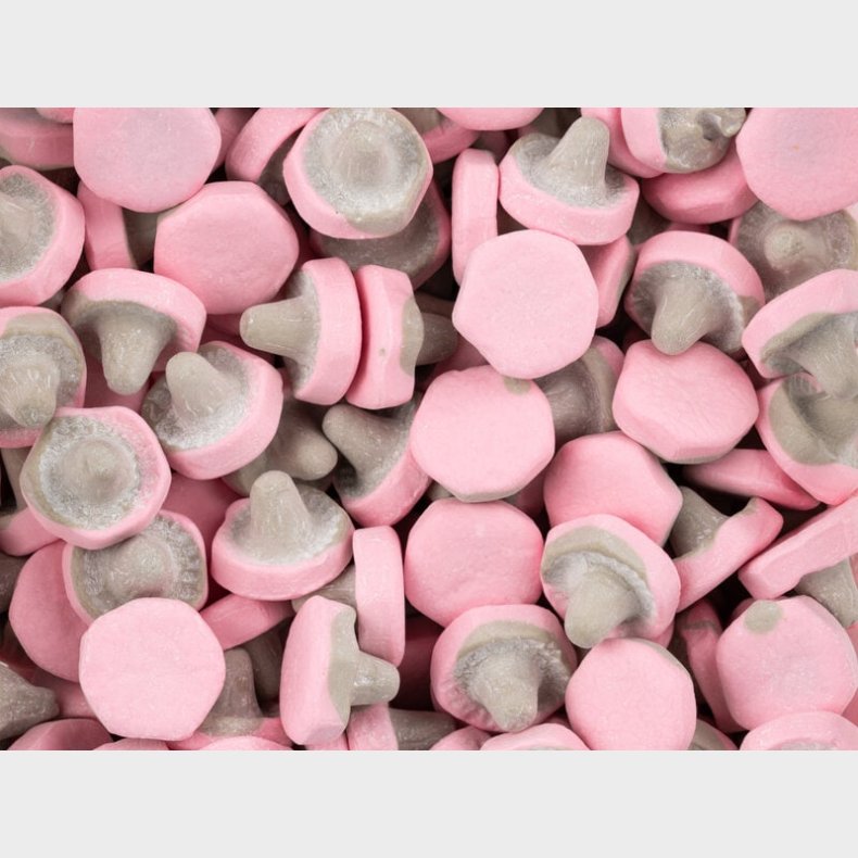 Hindbr & Lakrids Svampe Bland-selv slik i kasser 1 kg