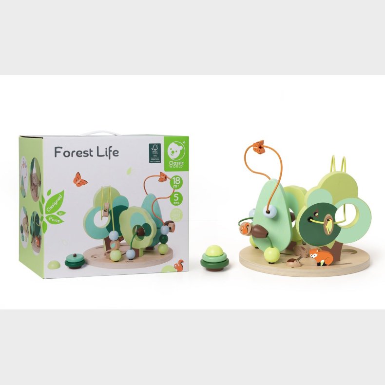 Classic World Forest Life Kuglelabyrint